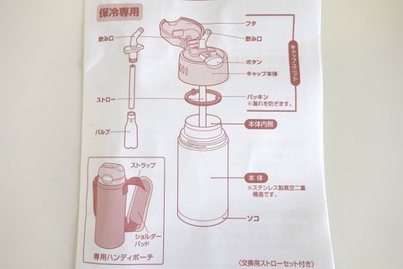 子供（キッズ）の水筒_THERMOS_ストローボトル_FFI-401FDS (4)